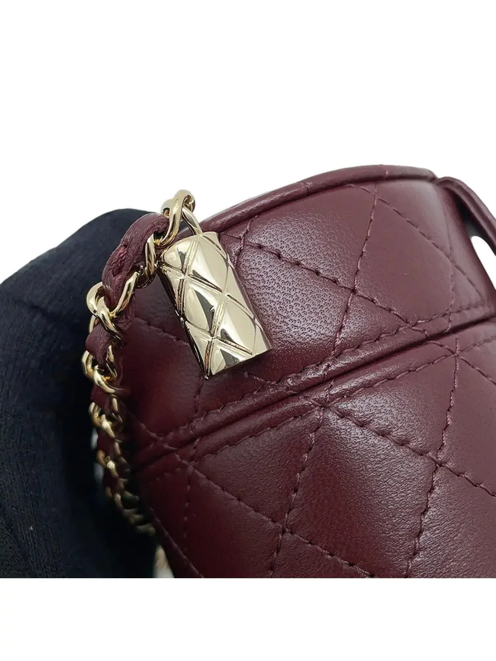 Chanel Cc Allure Vanity Case With Chain #287634C25B